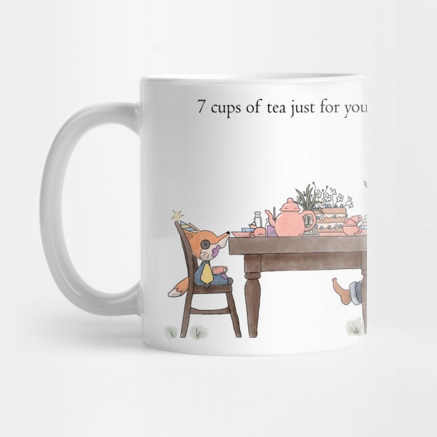 7 Cups of Tea by Tiny Moments